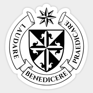 Dominican Order Coat of Arms Sticker